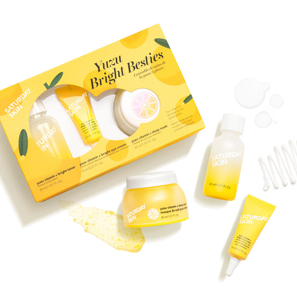 Image of Yuzu Mini Collection Package, containers and texture swabs