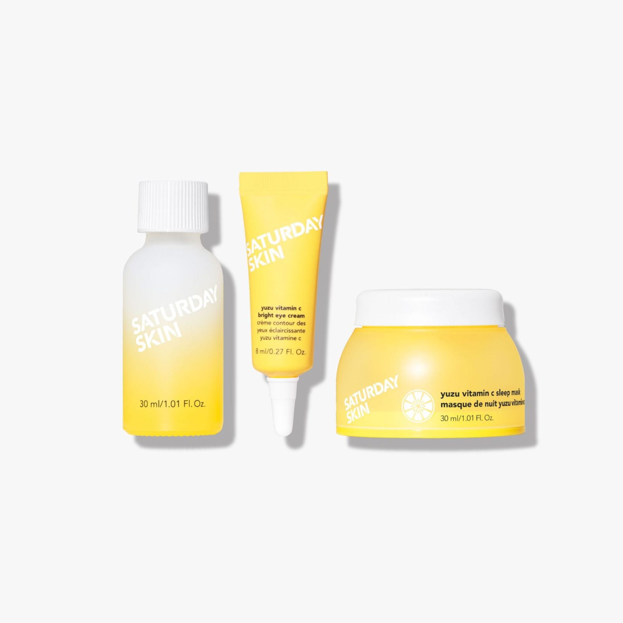 Yuzu Bright Besties 3-Step Kit – Saturday Skin