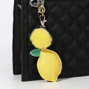 Modern Style Lemon Keychain