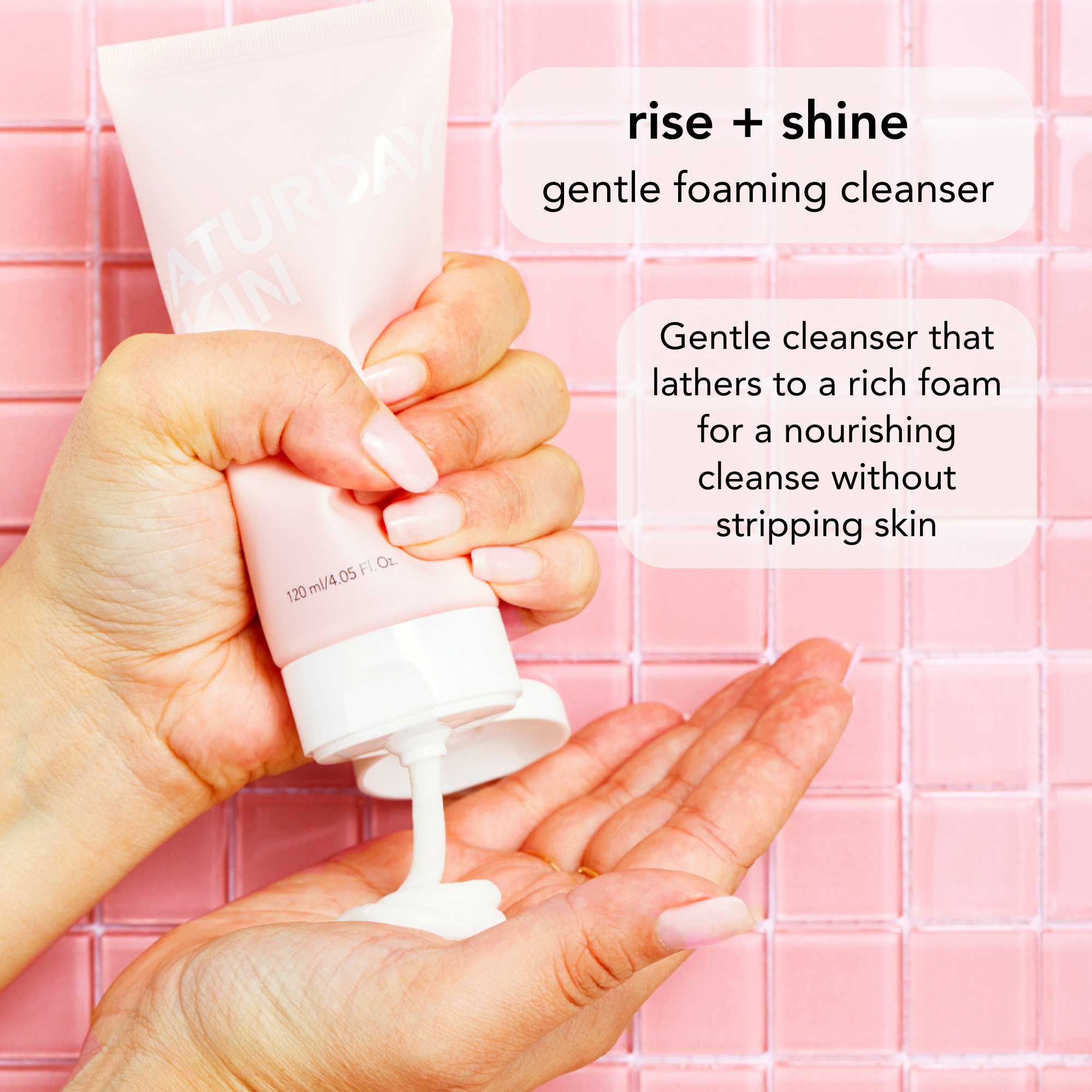 Rise + Shine Gentle Cleanser 120ml