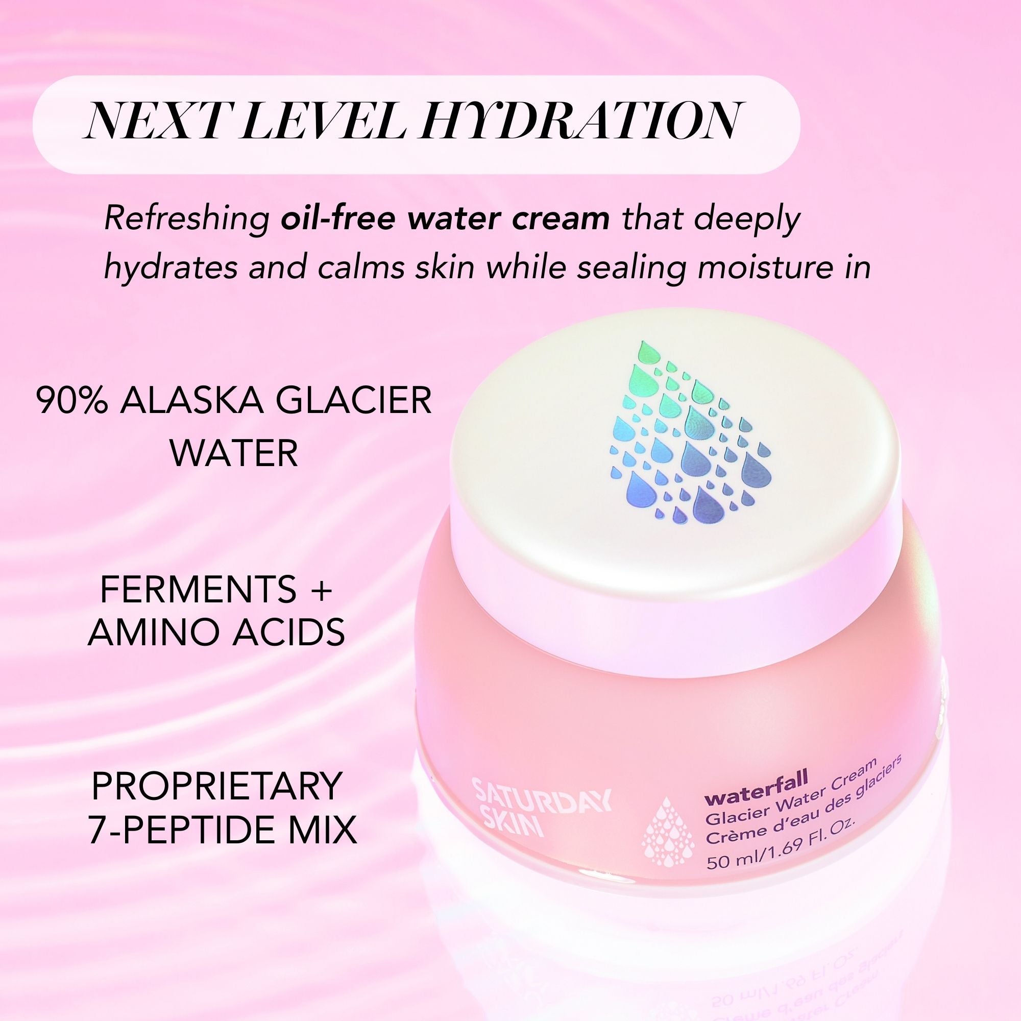 Waterfall Glacier Water Cream