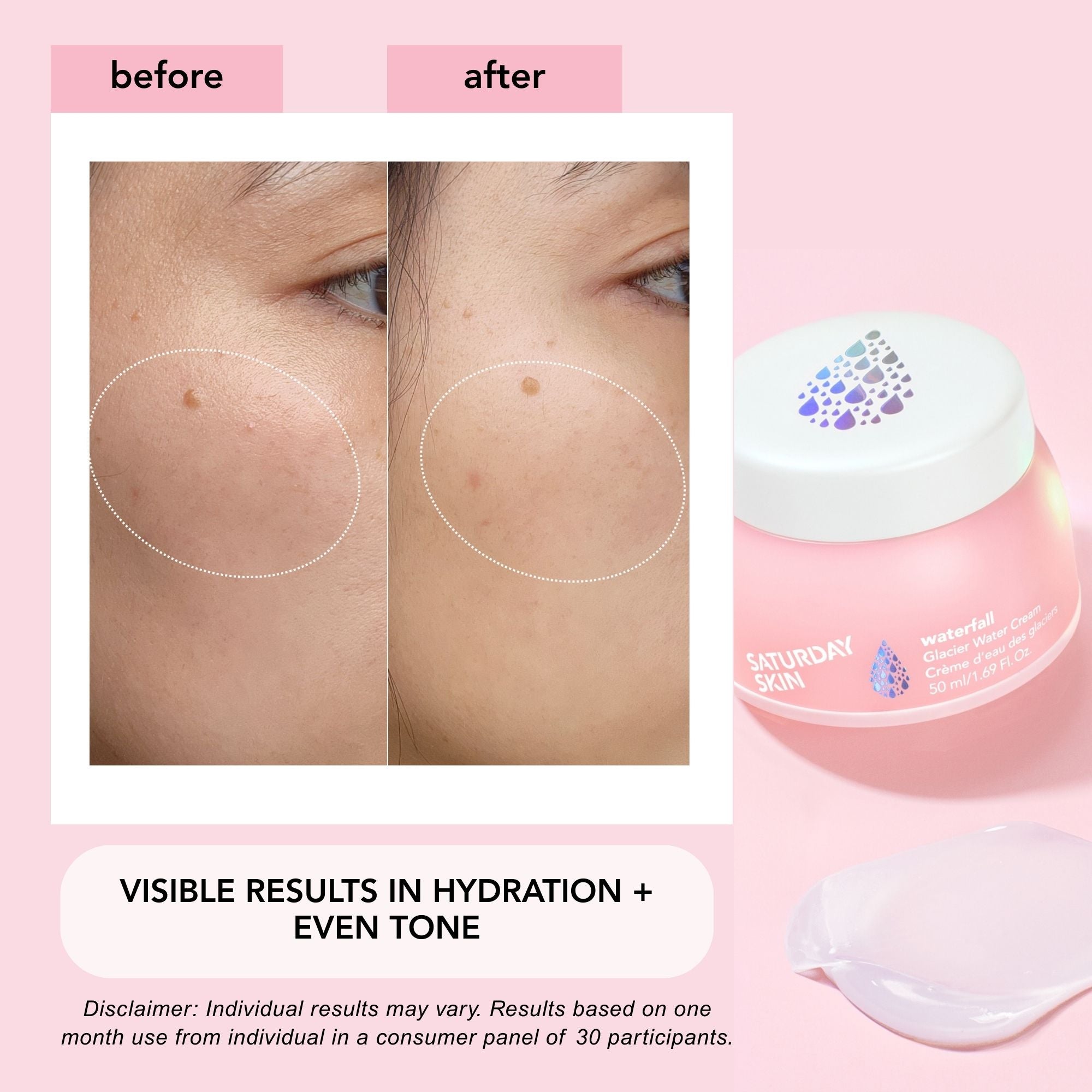 Waterfall Glacier Cream | K‑Beauty Hydrating Moisturizer for