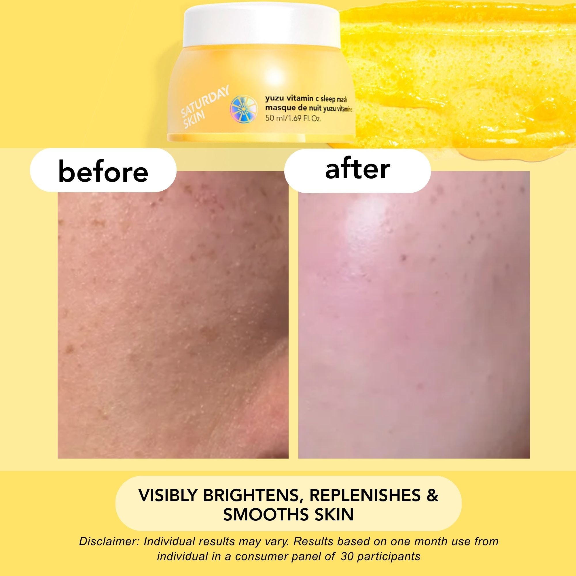 Yuzu Vitamin C Sleep Mask 50ml