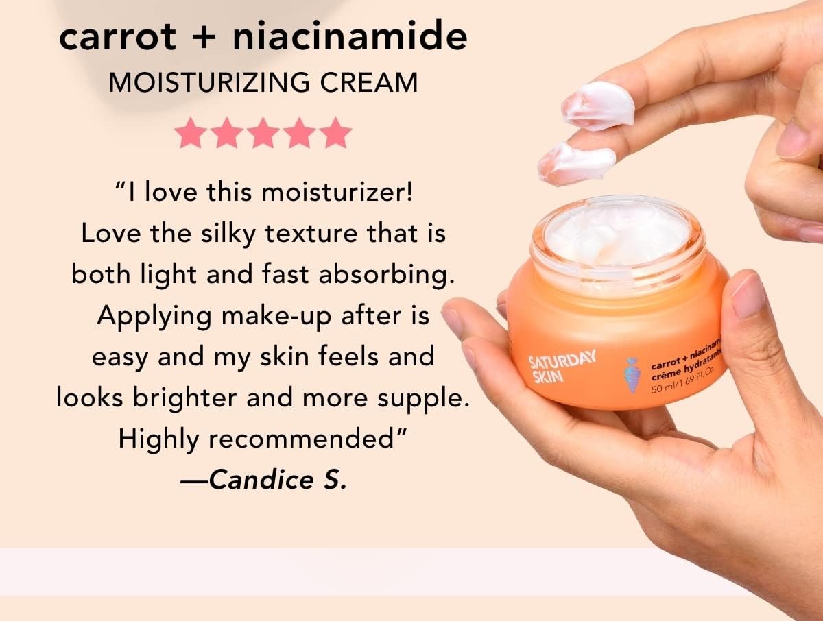 Carrot + Niacinamide Moisture Cream 50ml