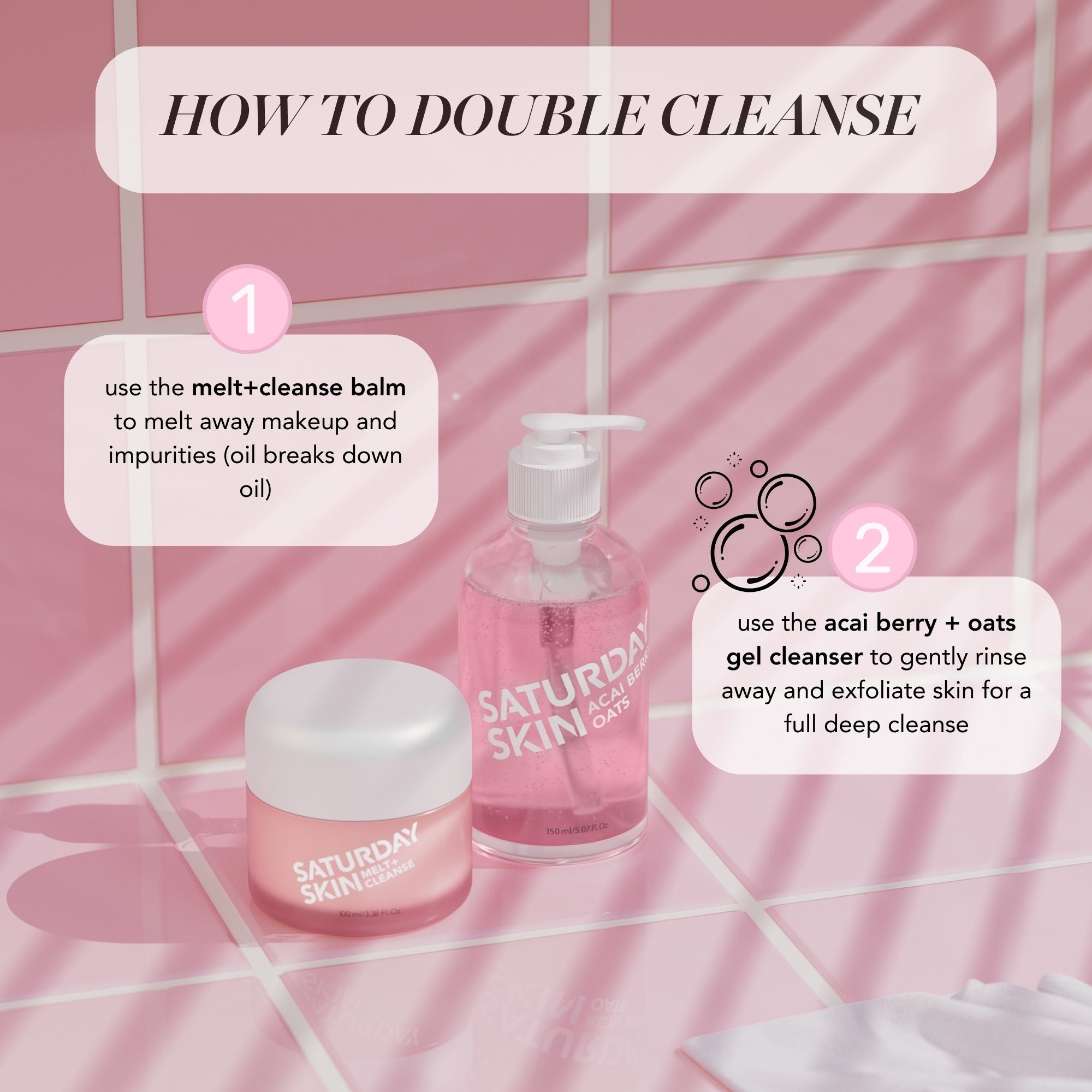 Antioxidant Gel Cleanser with Acai & Oats | Korean Skincare