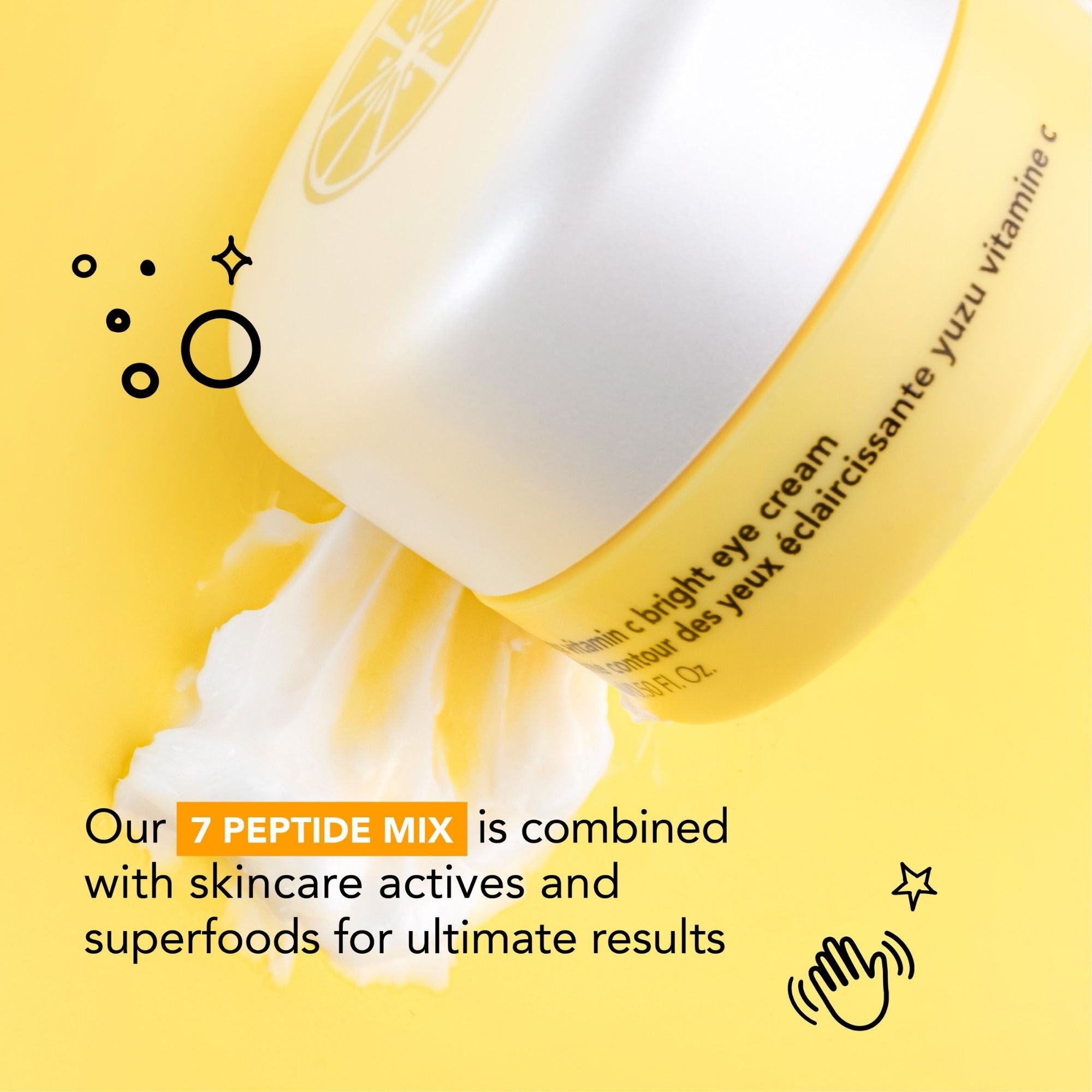 Yuzu Eye Cream with Vitamin C & Retinol | Korean Skincare