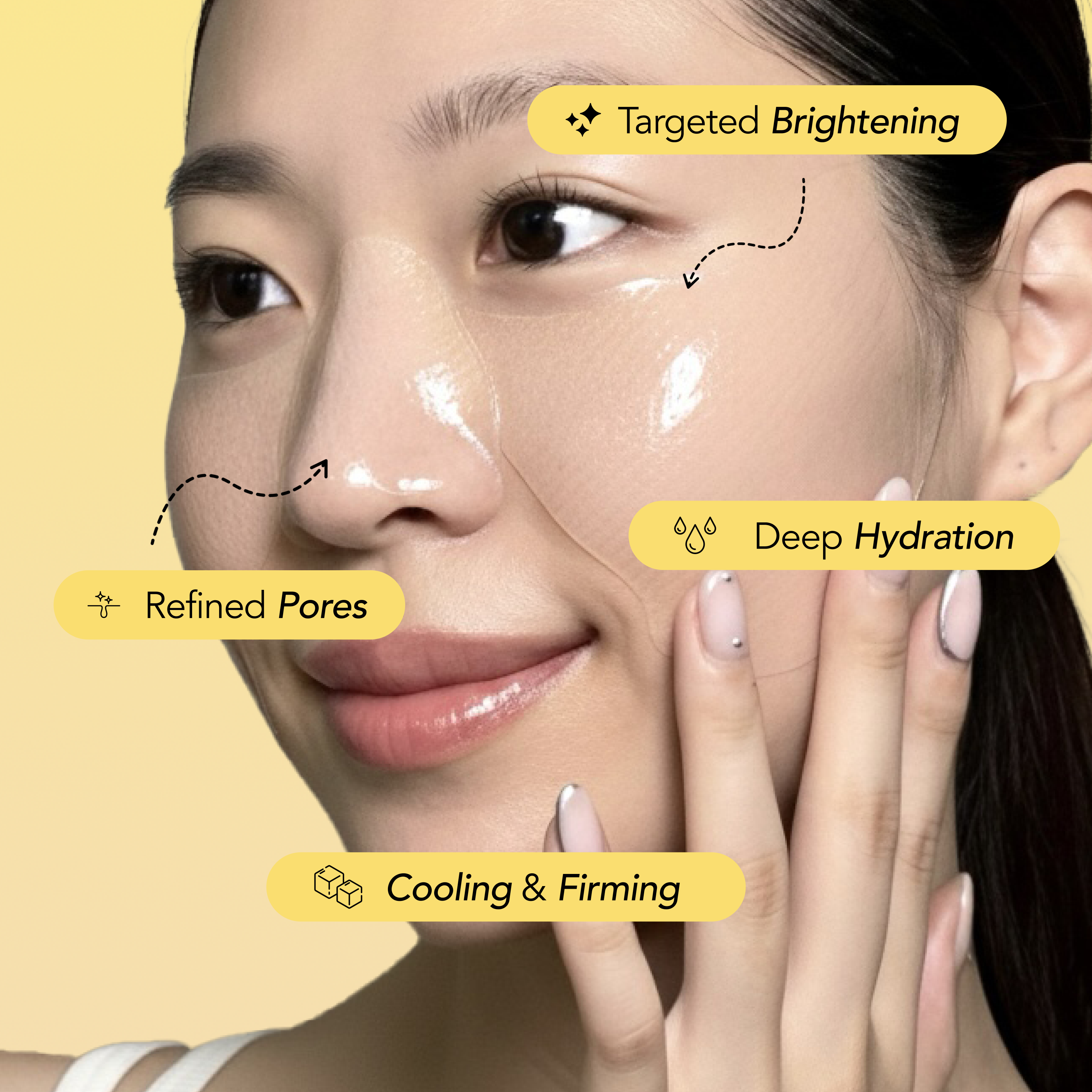 Yuzu Vitamin C Butterfly Hydrogel Mask