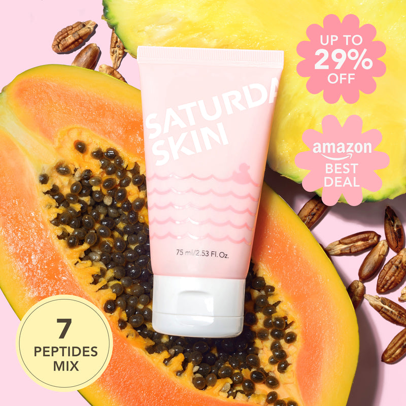 Saturday Skin Rub-A-Dub Refining Peel Gel, Dead Skin Remover with Gentle Formula