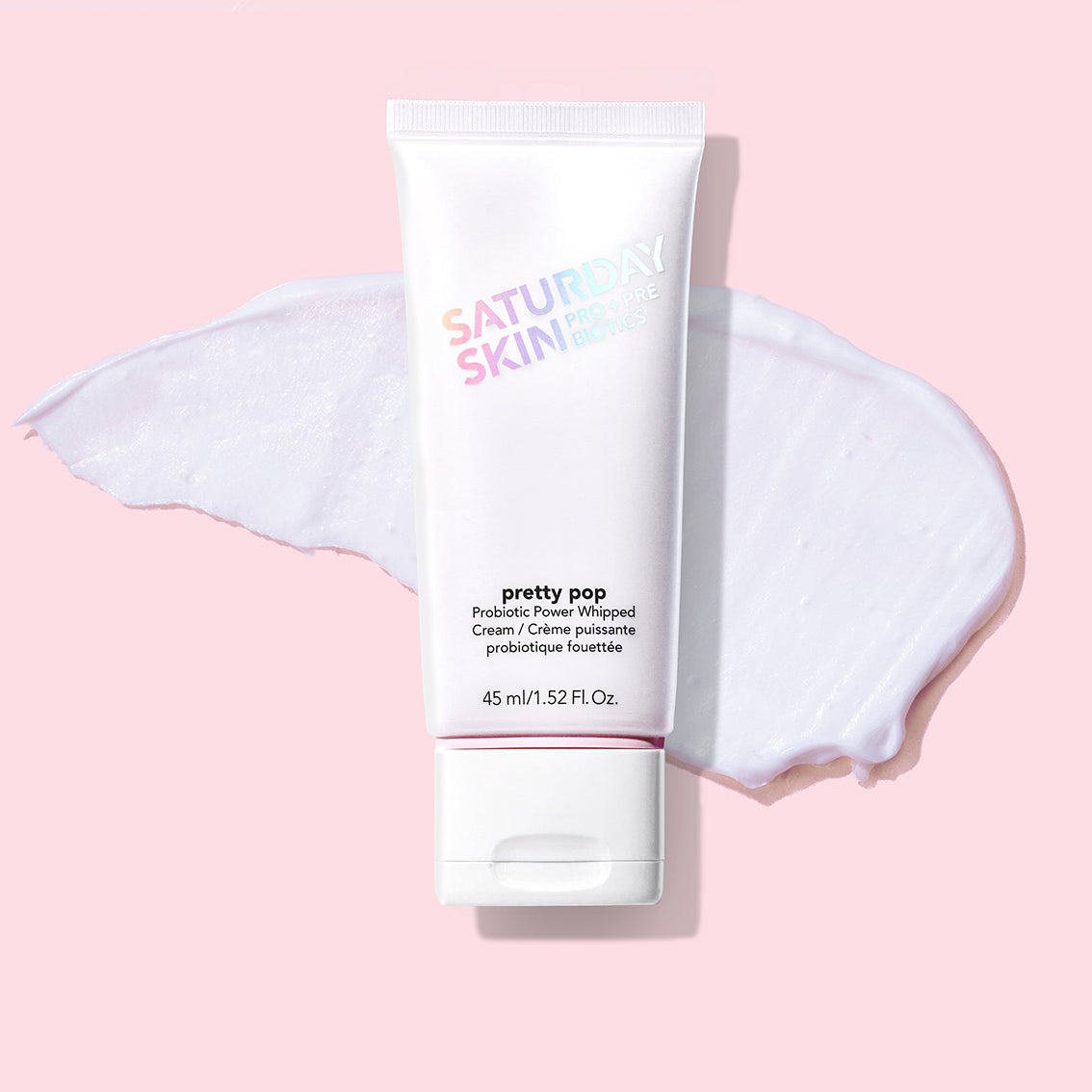 pretty pop product with its texture in the background