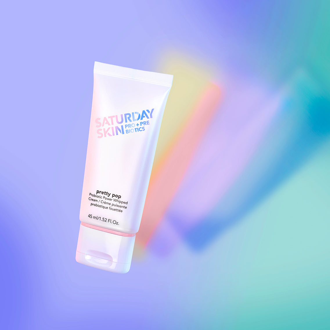 pretty pop product with glowing background