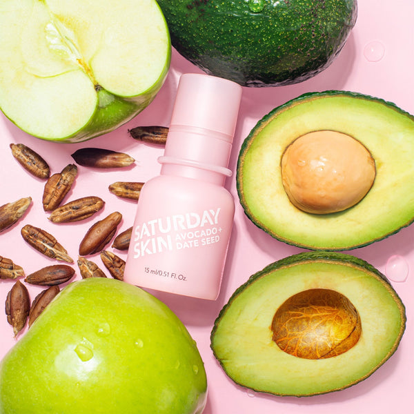 mini size wide awake product with avocado, apple, and date seeds 